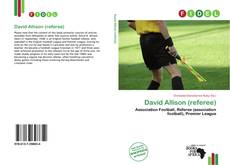 Bookcover of David Allison (referee)