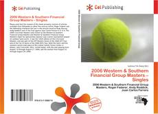 Capa do livro de 2006 Western & Southern Financial Group Masters – Singles 