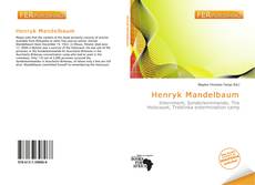 Henryk Mandelbaum kitap kapağı