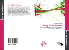 Capa do livro de Henry Oliver Hansen 