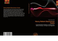 Henry Robert Bowreman Foote kitap kapağı