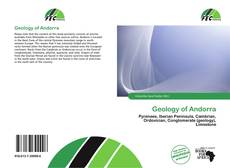 Buchcover von Geology of Andorra
