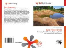 Capa do livro de Euro Ressources 