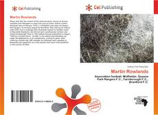 Capa do livro de Martin Rowlands 