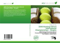 Обложка 2006 Hastings Direct International Championships – Singles