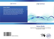 Capa do livro de Henry Wade 