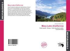 Mary Lake (California) kitap kapağı