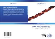 David Burke (British Actor) kitap kapağı
