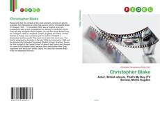 Christopher Blake kitap kapağı