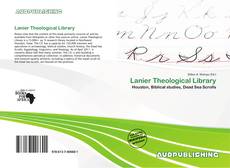 Portada del libro de Lanier Theological Library