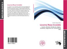 Capa do livro de Licorne Rose Invisible 