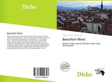 Borítókép a  Beaufort West - hoz