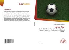 Bookcover of Lance Carr