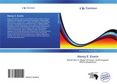 Capa do livro de Henry E. Erwin 