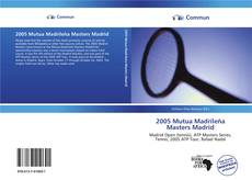2005 Mutua Madrileña Masters Madrid kitap kapağı
