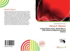 Henry F. Warner的封面