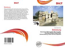 Bookcover of Boksburg