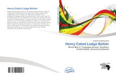 Обложка Henry Cabot Lodge Bohler