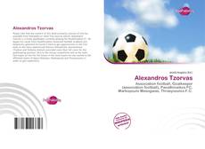 Alexandros Tzorvas kitap kapağı