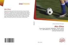 Capa do livro de Akis Zikos 