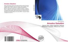 Bookcover of Amadeo Sabattini