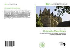 Portada del libro de Christophe Munzihirwa