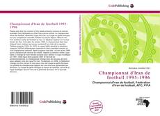 Portada del libro de Championnat d'Iran de football 1995-1996