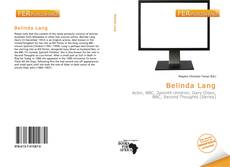 Bookcover of Belinda Lang