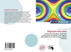 Capa do livro de Alejandro Marañón 