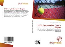 2005 Gerry Weber Open – Singles的封面
