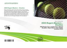 2005 Rogers Masters – Doubles kitap kapağı