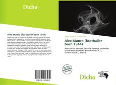 Capa do livro de Alex Munro (footballer born 1944) 