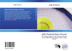 Portada del libro de 2005 Thailand Open (Tennis)