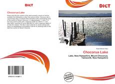 Capa do livro de Chocorua Lake 