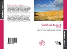 Buchcover von Letlhakane diamond mine