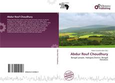Bookcover of Abdur Rouf Choudhury