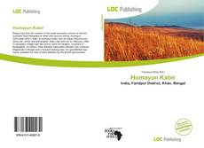 Capa do livro de Humayun Kabir 