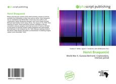 Обложка Henri Braquenié