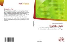 Capa do livro de Cisplatine War 