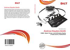 Andrew Hayden-Smith kitap kapağı
