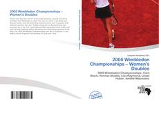 Capa do livro de 2005 Wimbledon Championships – Women's Doubles 