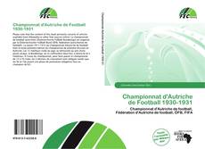 Couverture de Championnat d'Autriche de Football 1930-1931