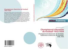Championnat d'Autriche de Football 1933-1934 kitap kapağı