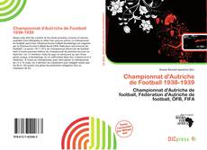 Championnat d'Autriche de Football 1938-1939的封面