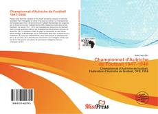 Portada del libro de Championnat d'Autriche de Football 1947-1948