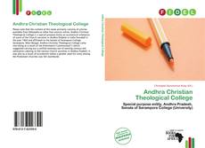 Bookcover of Andhra Christian Theological College