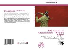 2005 Wimbledon Championships – Women's Singles kitap kapağı