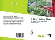 Обложка Children's Railroad (Minsk)