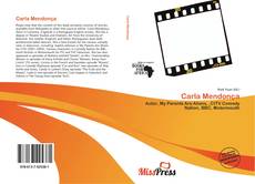 Capa do livro de Carla Mendonça 