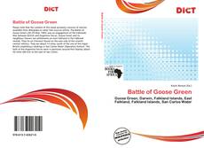 Bookcover of Battle of Goose Green